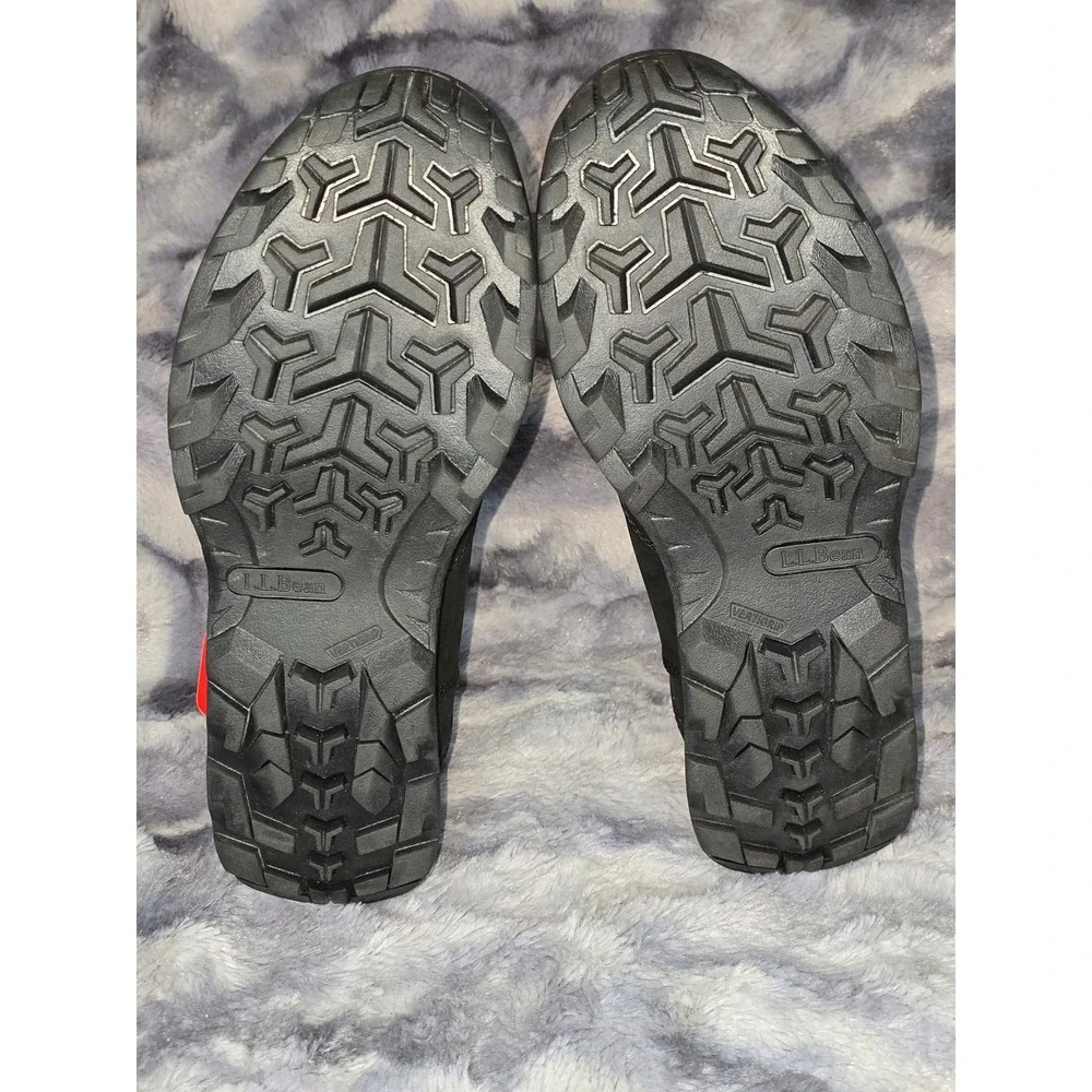 NWT L.L.Bean Traverse Trail Boot Leather Pull-On Water Resistant Insulated men 9